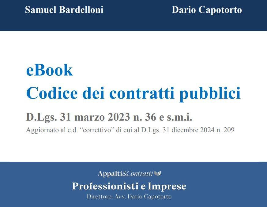 e book codice appalti dicembre 2024